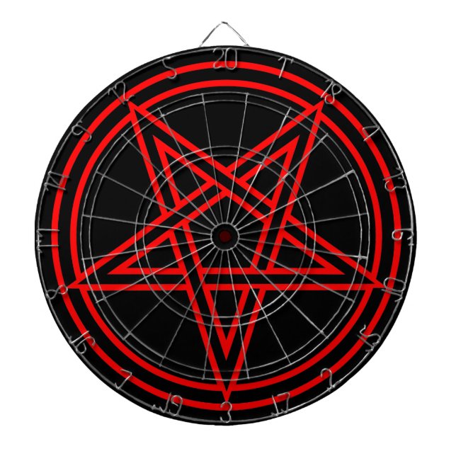 Tablero Dardos Pentagram (Frente)