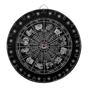 Tablero Dardos Personalizado de Roda Zodíaca Chinesa