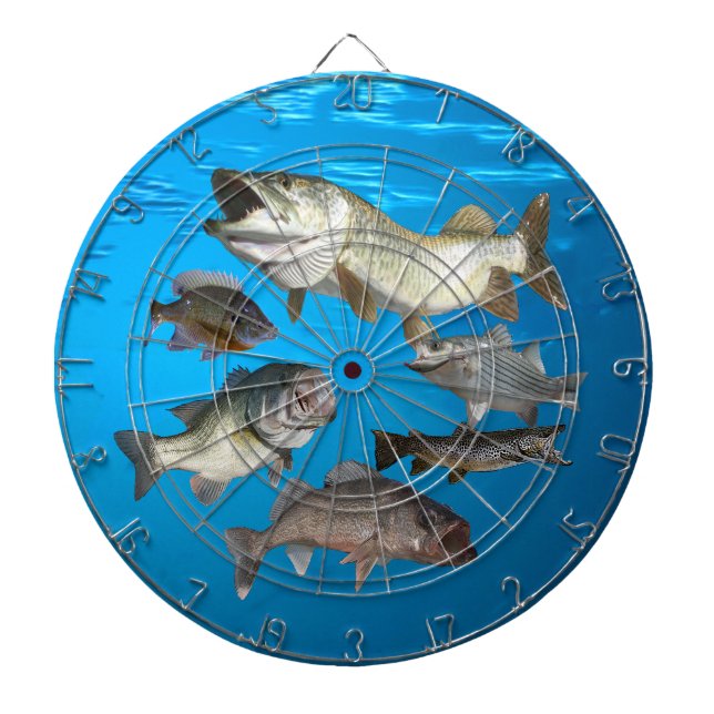 Tablero Dardos Pesca (Frente)