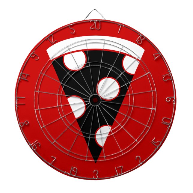 Tablero Dardos pizza (Frente)