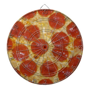 Tablero Dardos pizza grande de pepperoni