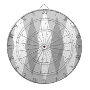 Tablero Dardos Placa Dart Argyle da Cinza Moderna do Meio século