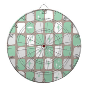 Tablero Dardos Placa Dart do Jade Starbursts Retro
