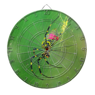 Tablero Dardos Placa Dart do Ouro Orb Weaver Spider