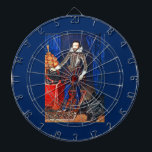 Tablero Dardos Placa de Retrato Medieval<br><div class="desc">Placa de Retrato Medieval</div>