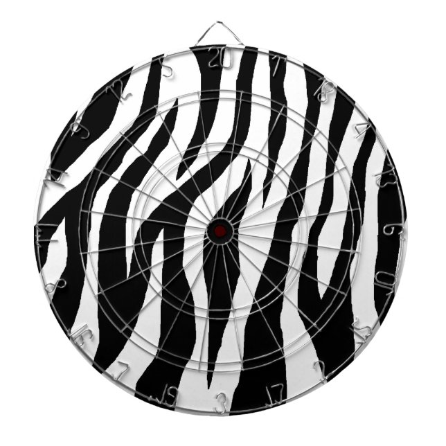 Tablero Dardos Pop Zebra (Frente)