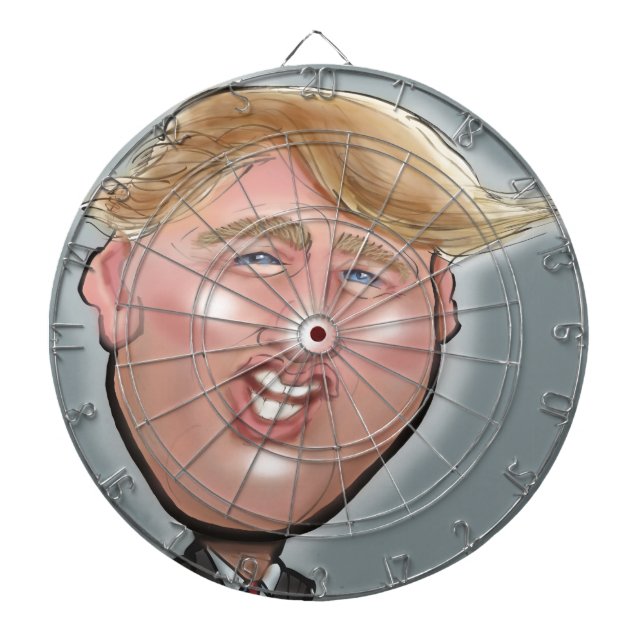Tablero Dardos Presidente Trump (Frente)