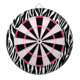 Tablero Dardos Preto da zebra do KRW e Dartboard feminino