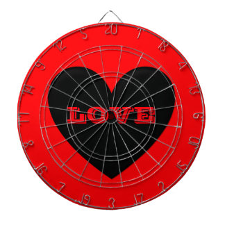 Tablero Dardos Puffy Heart