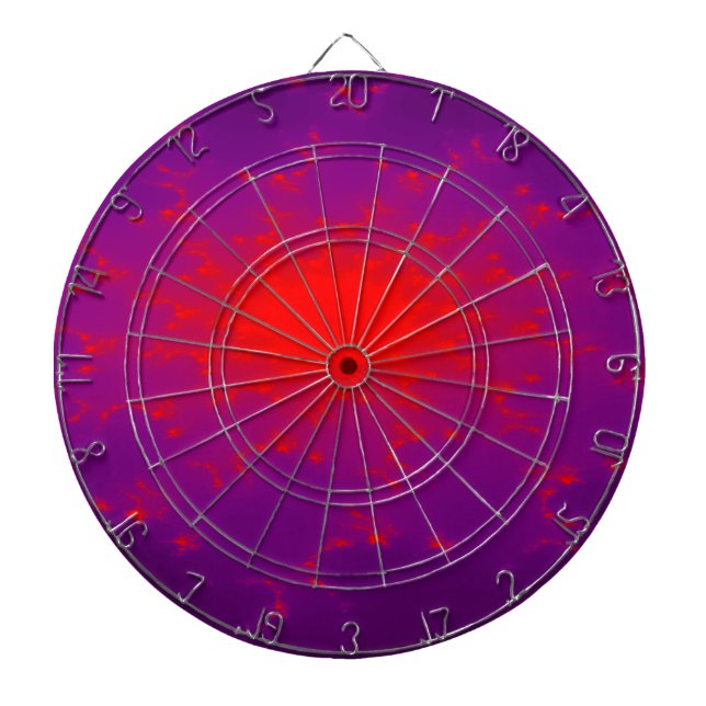 Tablero Dardos Queimando a galáxia Fractal (Frente)