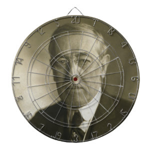 Tablero Dardos Retrato 1919 do presidente Woodrow Wilson