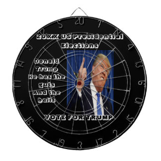 Tablero Dardos Retrato de Donald Trump