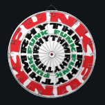 Tablero Dardos Ritmo Funk Funk Rhythm<br><div class="desc">Ritmo Funk Funk Rhythm Vintage Old School Hip Hop T Shirts Roupa,  Hats,  Stickers,  Smart Capa de telefone e muito mais.</div>