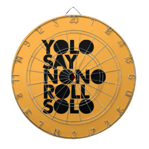 Tablero Dardos Rolo de YOLO enchido só
