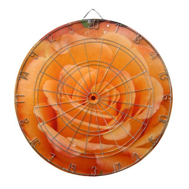 Tablero Dardos Rosa laranja (Frente)