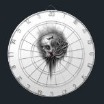 Tablero Dardos Rosa skull<br><div class="desc">Rosa skull</div>