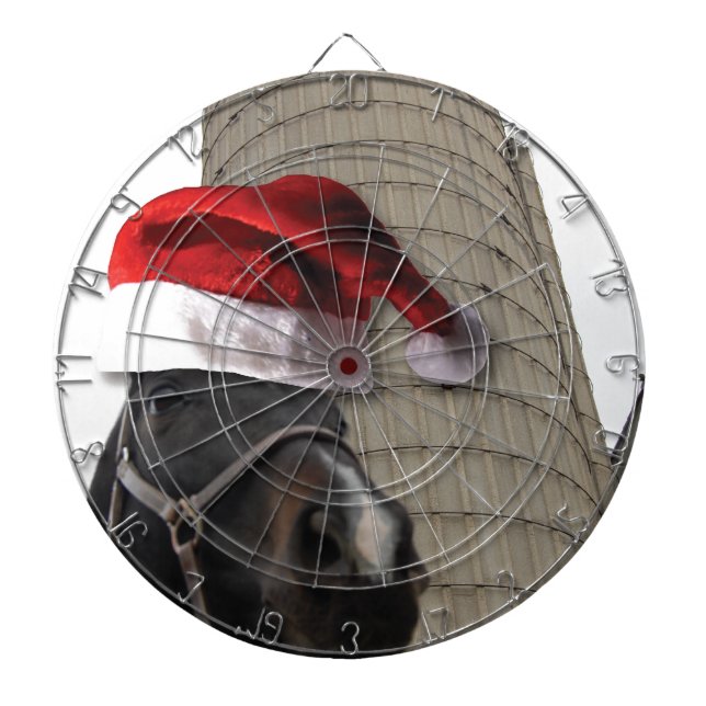 Tablero Dardos Santa Hat Horsey (Frente)