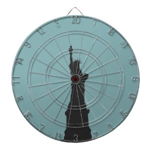 Tablero Dardos Senhora Liberdade Metal Gaiola Dartboard
