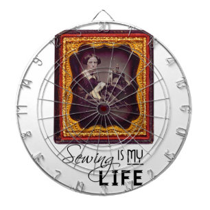 Tablero Dardos Sewing é minha vida
