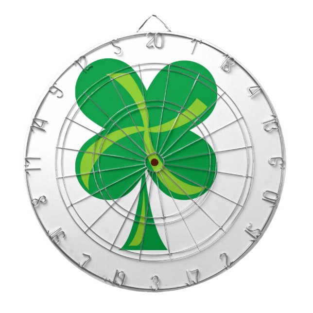Tablero Dardos Shamrock Verde (Frente)