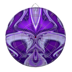 Tablero Dardos Sonhos de Flor Roxo