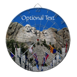 Tablero Dardos South Dakota Mt Rushmore Foto Souvenir