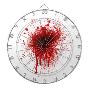 Tablero Dardos Splatter Realista