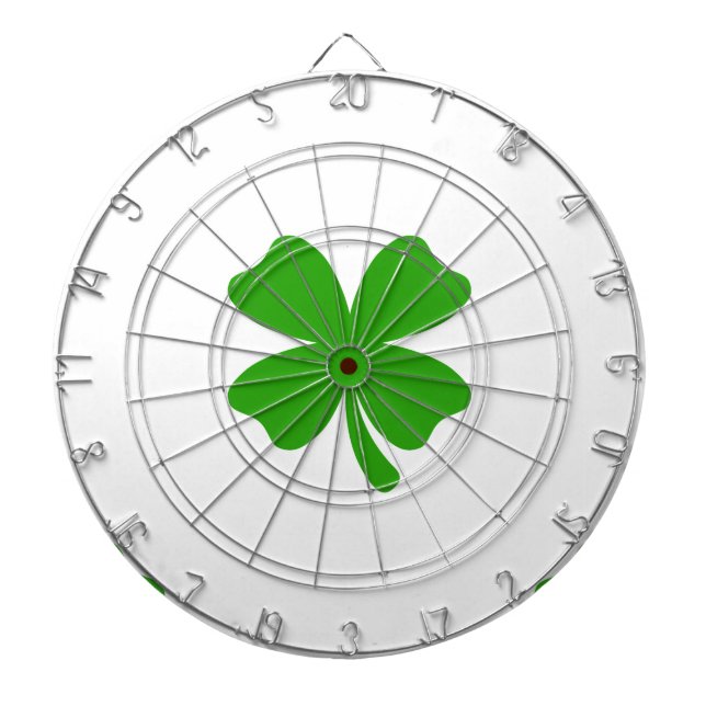 Tablero Dardos st patricks clover emoji (Frente)