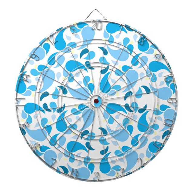 Tablero Dardos Summer Blues (Frente)