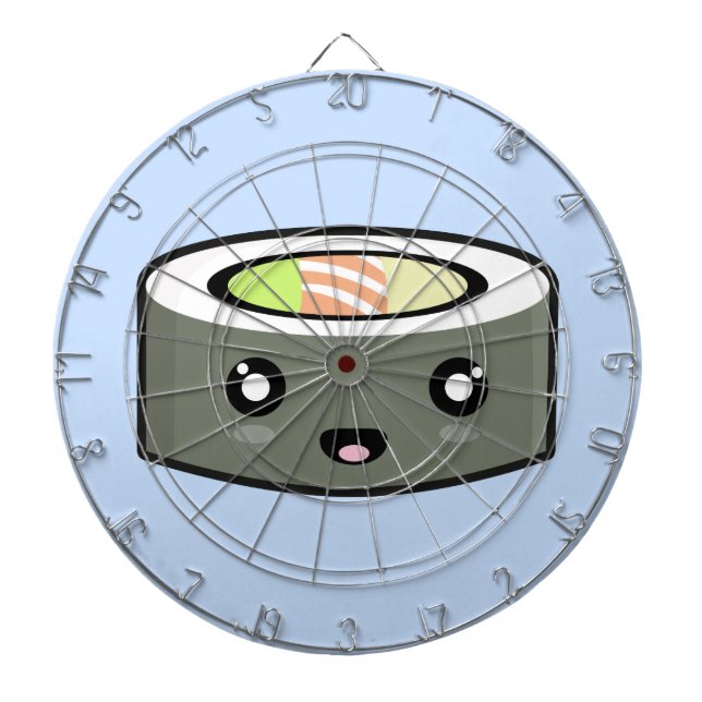 Tablero Dardos Sushi de Kawaii (Frente)