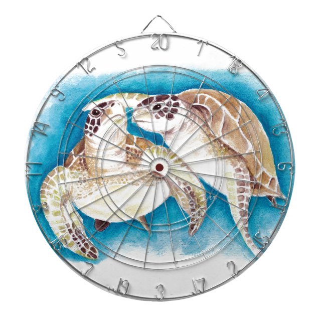 Tablero Dardos Tartarugas de mar (Frente)
