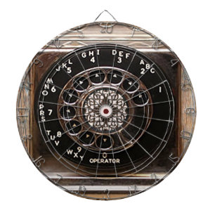 Tablero Dardos telefone rotacional antigo telefone celular robust