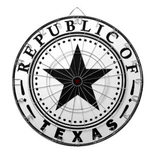 Tablero Dardos Texas (república do selo de Texas)
