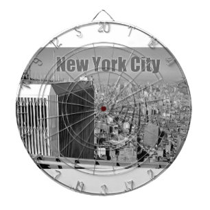 Tablero Dardos Torres gêmeas World Trade Center NYC