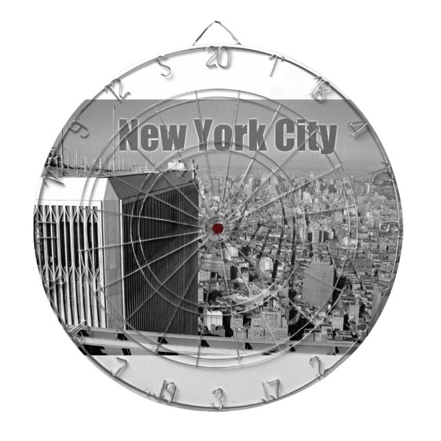 Tablero Dardos Torres gêmeas World Trade Center NYC (Frente)