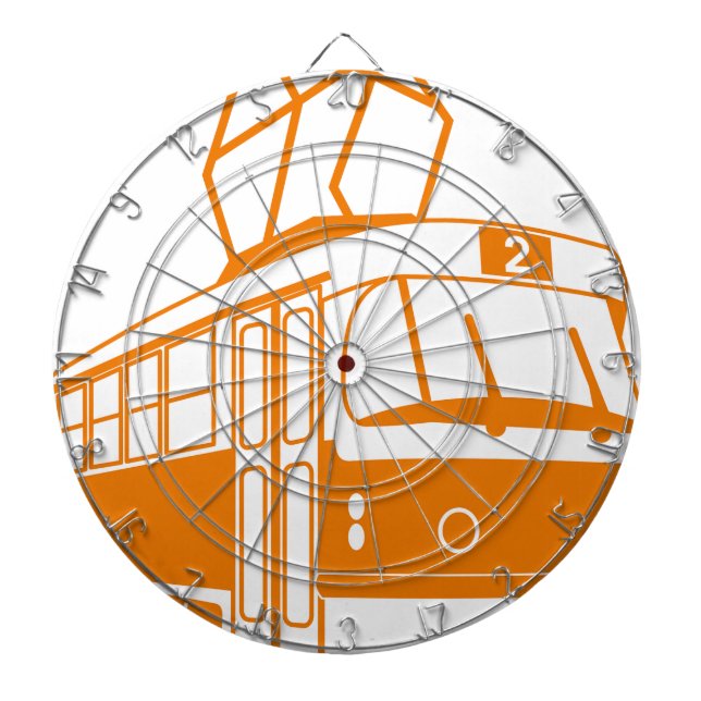 Tablero Dardos Transporte elétrico de via (Frente)