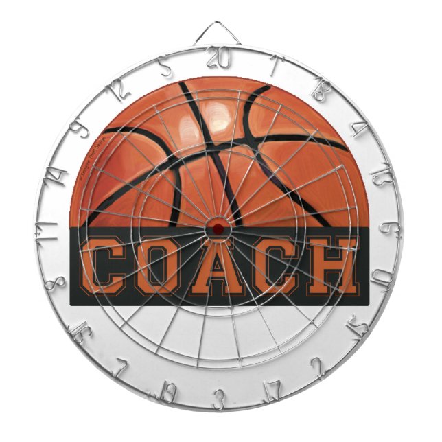 Tablero Dardos Treinador de Basquete (Frente)
