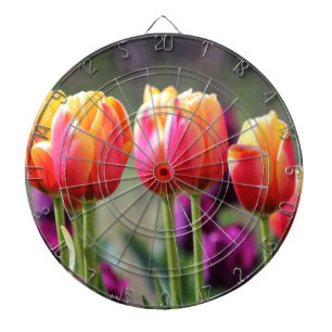 Tablero Dardos Tulipas de queda Achama