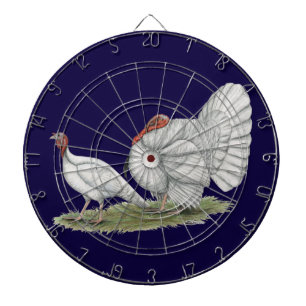 Tablero Dardos Turkeys White Holland