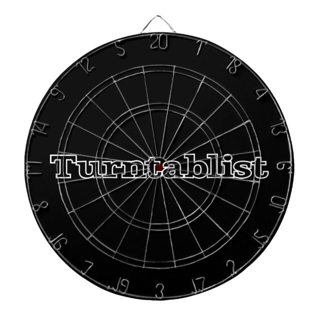 Tablero Dardos Turntablist (Frente)