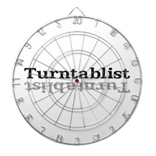 Tablero Dardos Turntablist ʇ sılqɐ ʇ ɹ n ⊥