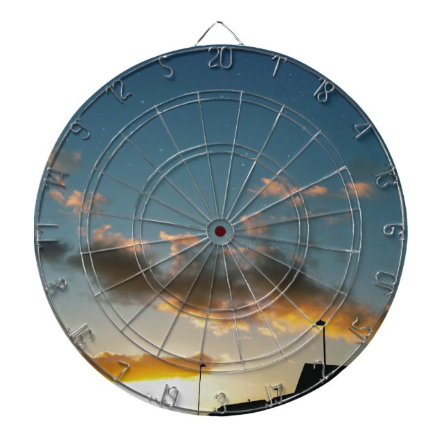 Tablero Dardos Uma rua cheia de estrelas (Frente)