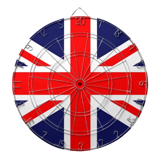 Tablero Dardos Union Jack (Frente)