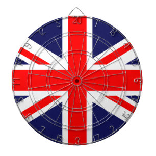 Tablero Dardos Union Jack clássico