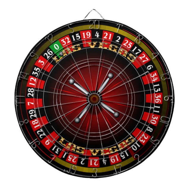 Tablero Dardos Vegas Roulette Wheel V-2 (Frente)