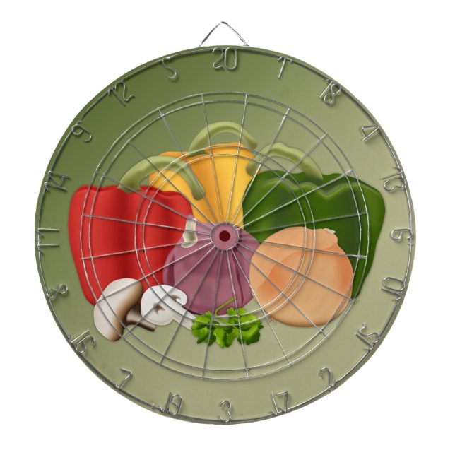 Tablero Dardos Veggies (Frente)
