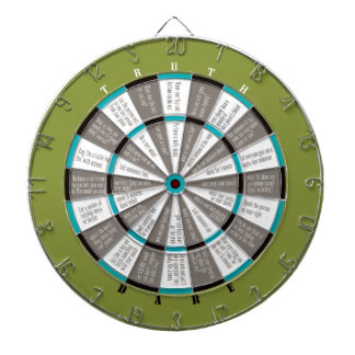 Tablero Dardos Verdade ou Dare Dart Board Green/Blue (sem beijos)