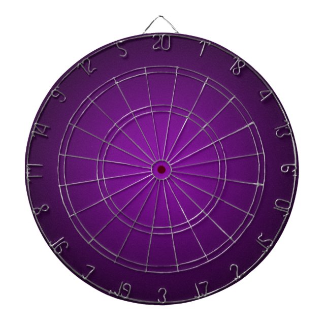Tablero Dardos Vinheta-Preta-Roxo-Cinzento (Frente)