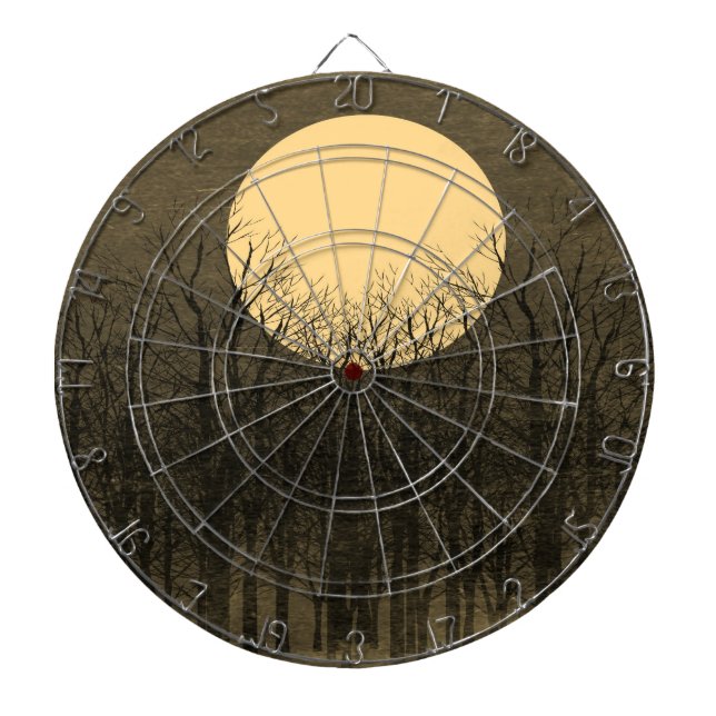Tablero Dardos Vintage Sunset 2 (Frente)