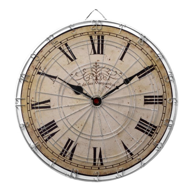 Tablero Dardos Vintage Wall Clock (Frente)